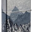 Зажигалка ZIPPO 46280 Mountain Sketch с покрытием 540 Tumbled Chrome