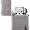 Зажигалка ZIPPO Armor® Flame c покрытием Antique Silver 46399