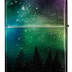 Зажигалка ZIPPO Colorful Sky с покрытием 540 Tumbled Chrome 48771