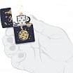 Зажигалка ZIPPO 46423 Lost in Space Design с покрытием Navy Matte