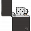 Зажигалка ZIPPO 46402 Armor® Flame c покрытием High Polish Black 