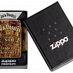 Зажигалка ZIPPO 46278 Jack Daniel's с покрытием 540 Tumbled Brass
