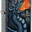 Зажигалка ZIPPO Fiery Dragon с покрытием Iron Stone 49776