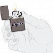 Зажигалка ZIPPO 49417 Zippo Design с покрытием Black Ice