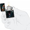 Зажигалка ZIPPO 46241 Tiger Roar Design с покрытием Black Matte