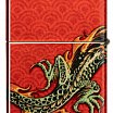 Зажигалка ZIPPO Dragon Design с покрытием 540 Tumbled Brass 48513