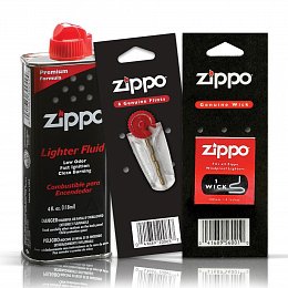 Набор расходников для зажигалок Zippo LSKZIP