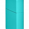 Зажигалка ZIPPO Classic 49454 с покрытием Flat Turquoise