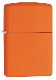 Зажигалка ZIPPO Classic Orange Matte 231 