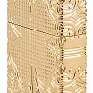 Зажигалка ZIPPO 46301 Armor® Lucky Clover с покрытием High Polish Gold Plate