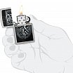 Зажигалка ZIPPO Dragon Design с покрытием Street Chrome 48730