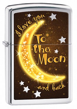 Зажигалка ZIPPO 29059 Golden Moon - Золотая Луна