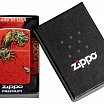 Зажигалка ZIPPO Dragon Design с покрытием 540 Tumbled Brass 48513