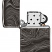 Зажигалка ZIPPO Marble Pattern с покрытием High Polish Black 49812