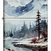 Зажигалка ZIPPO 46702 Frozen Valley с покрытием 540 Matte