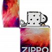 Зажигалка ZIPPO Tie Dye с покрытием 540 Tumbled Chrome 48982
