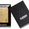 Зажигалка ZIPPO Armor® Flame c покрытием Tumbled Brass 46398