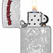 Зажигалка ZIPPO Iron Maiden с покрытием Street Chrome 48667