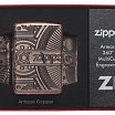 Зажигалка ZIPPO Armor 29523 Gears - Шестеренки