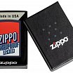 Зажигалка ZIPPO 46486 Color Block Design с покрытием Navy Matte