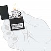 Зажигалка ZIPPO License Plate с покрытием Black Matte 48689