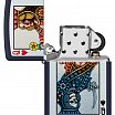 Зажигалка ZIPPO Queen Design с покрытием Navy Matte 48723