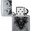 Зажигалка ZIPPO Dragon Design с покрытием Linen Weave 48732